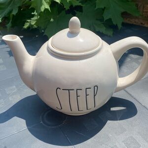 Rae Dunn Steep Ceramic Steep Teapot